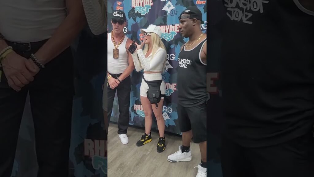 THE GROOCH & SUNSPOT JONZ interview by Playboy Bunny ANNINA MARIE UNGER @RhymeFestLA8/17/2024
