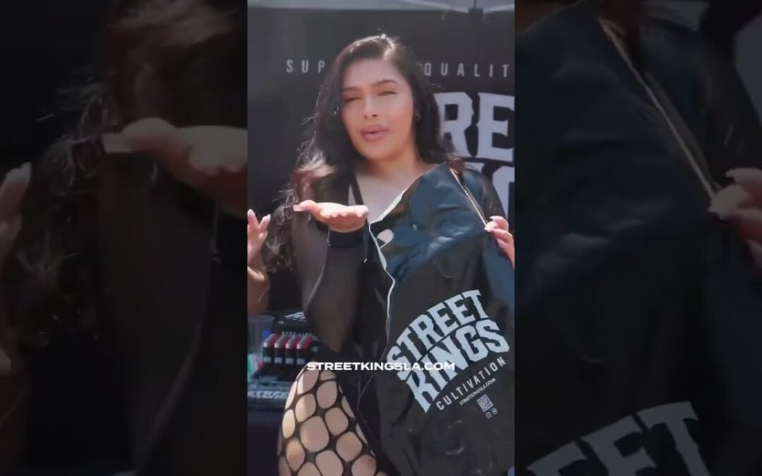 Video: Orange County Blonde takes over cannabis show at a Strip Club!?