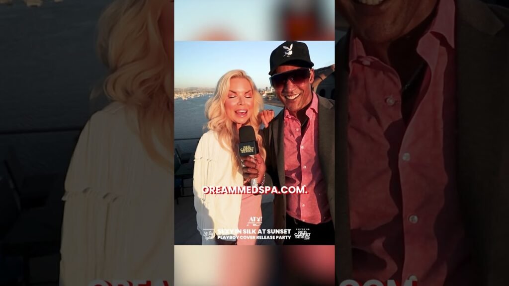 Dr. Kasein Gonzalez & Robin Belfrey of Oream Med Spa Shine at Annine's Playboy Cover Party!